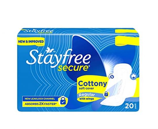 Stayfree Secure Cottony Regular 20 Pads.jpg